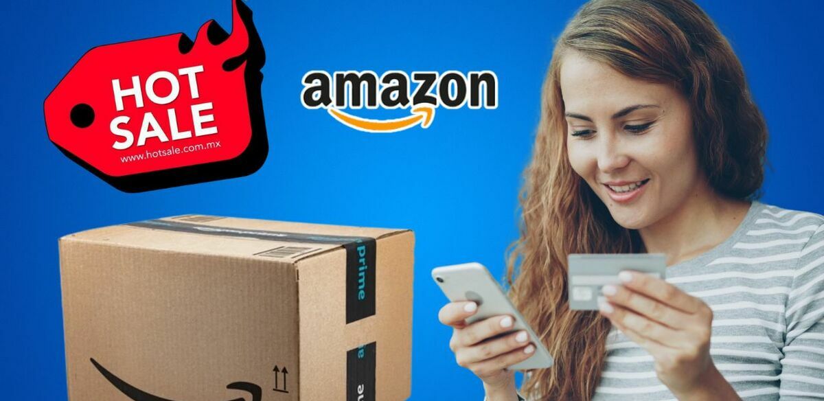 ¿Listos para comprar? Ya hay fecha y hora oficial del Hot Sale 2026 en Amazon México. (Canva - Especial).