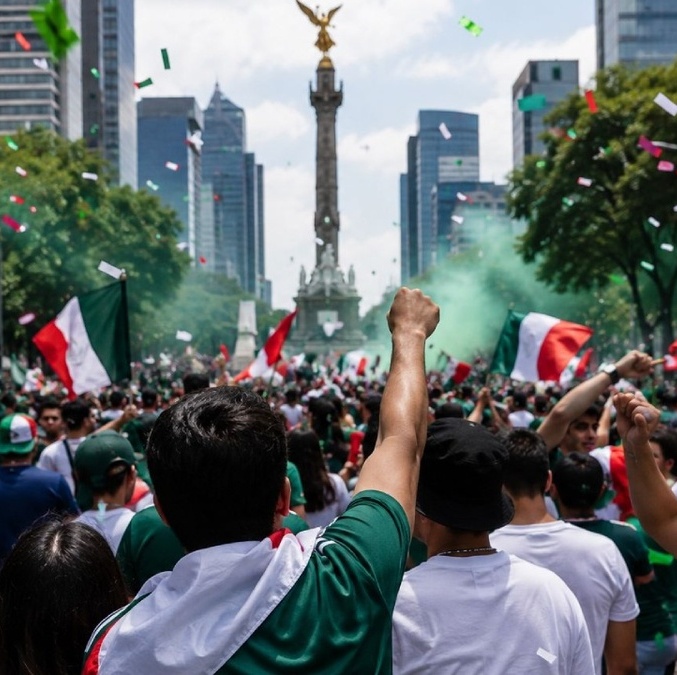 Miles de aficionados viajarán a México, estados Unidos y Canadá por el Mundial 2026 (ChatGPT)