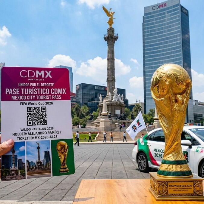 Mundial 2026 en CDMX: cómo obtener gratis el Pase Turístico sin complicaciones | Foto: Gemini AI