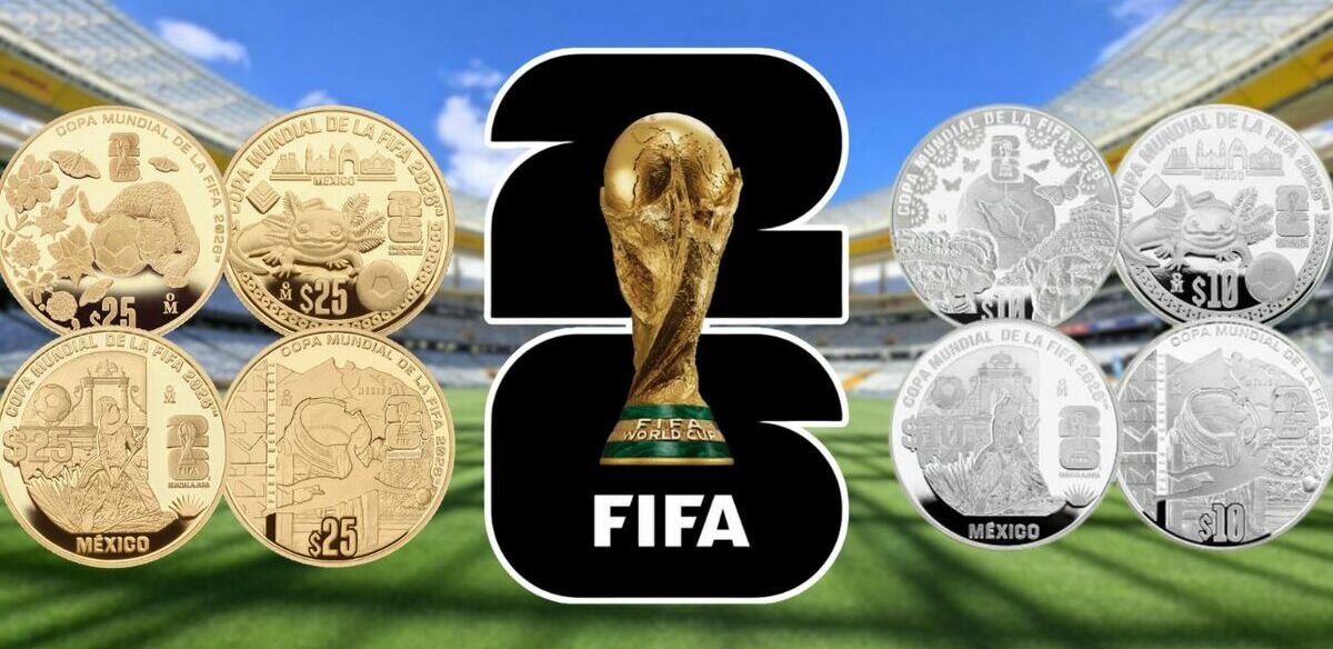 ¿Quieres las monedas del Mundial 2026? Estos son los centros de canje oficiales. (Banxico | Canva).