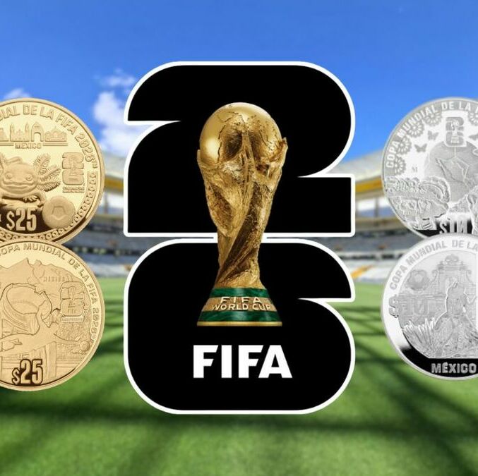 ¿Quieres las monedas del Mundial 2026? Estos son los centros de canje oficiales. (Banxico | Canva).