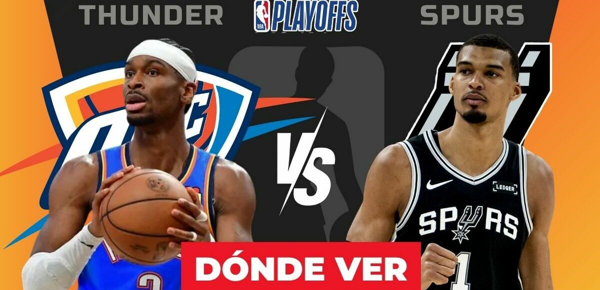 Thunder vs. Spurs: horario y canal de Juego 2 NBA Playoffs 2026. (FOTO: Especial).