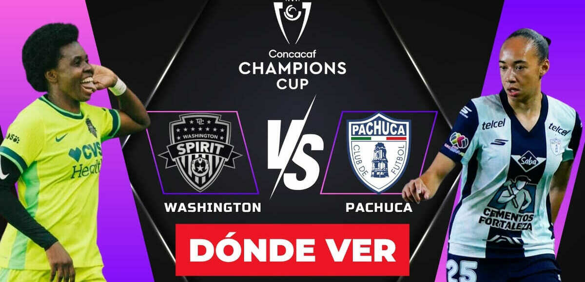 Washington Spirit vs. Pachuca: horario y canal Semifinal Concachampions Femenil 2026. (Especial).