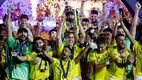 Cristiano Ronaldo levantó su primera copa con el Al Nassr (Fotografía: Reuters)