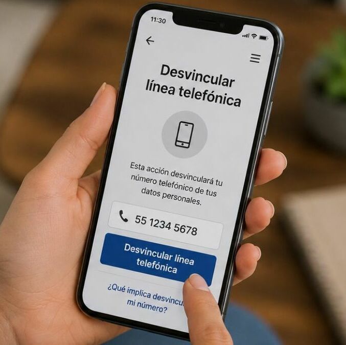 Cómo desvincular una línea registrada a mi nombre en el Padrón de Telefonía Móvil. Foto: ChatGPT