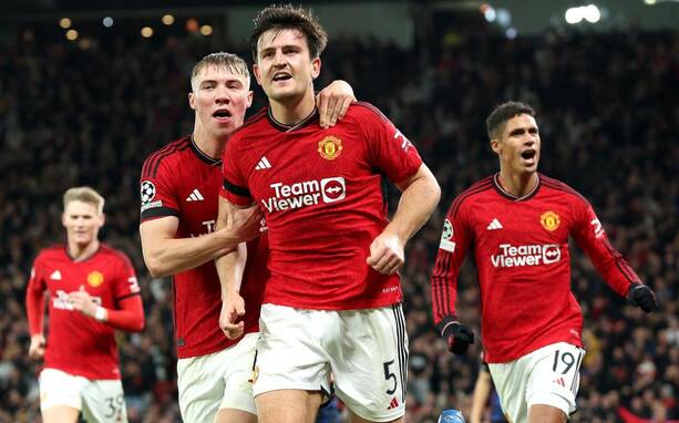 Maguire salvó al United (EFE)