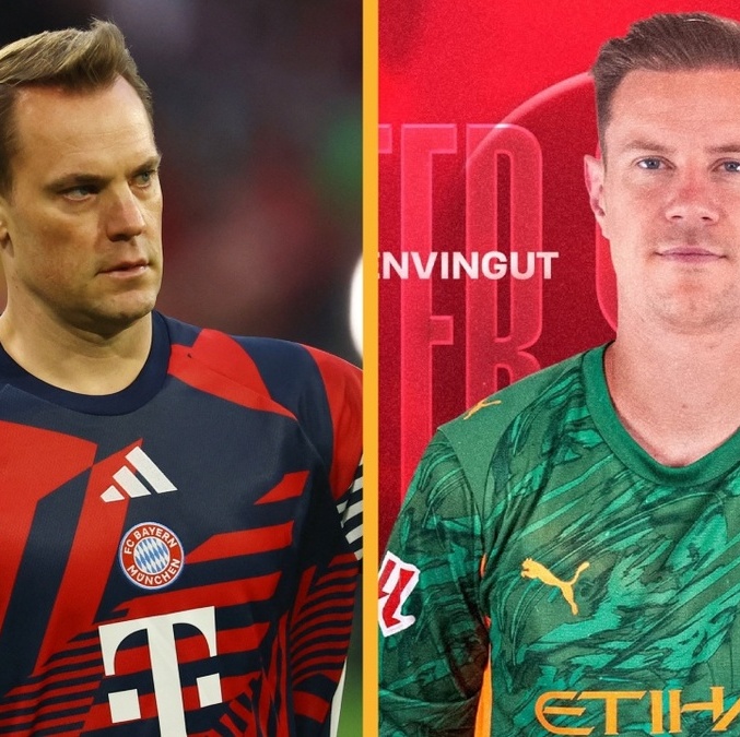 Manuel Neuer si estará en el Mundial 2026 y Ter Stegen no (Reuters | Instagram @mterstegen1)