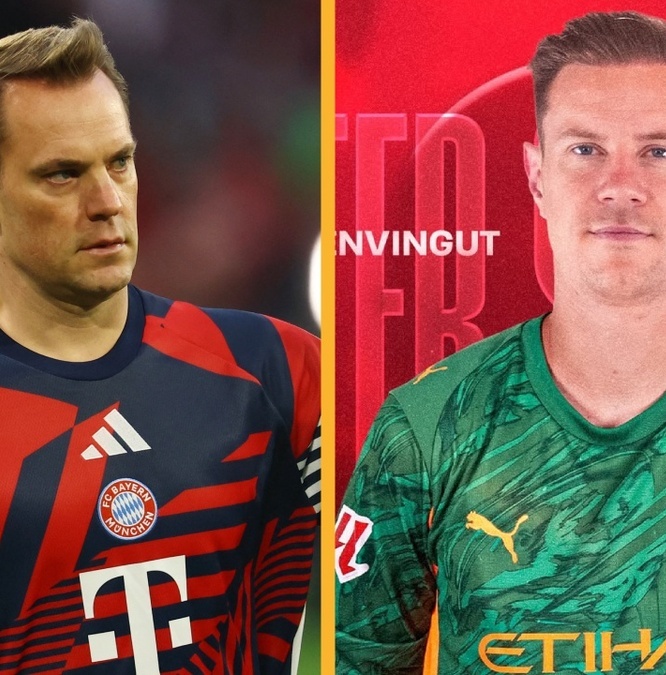 Manuel Neuer si estará en el Mundial 2026 y Ter Stegen no (Reuters | Instagram @mterstegen1)