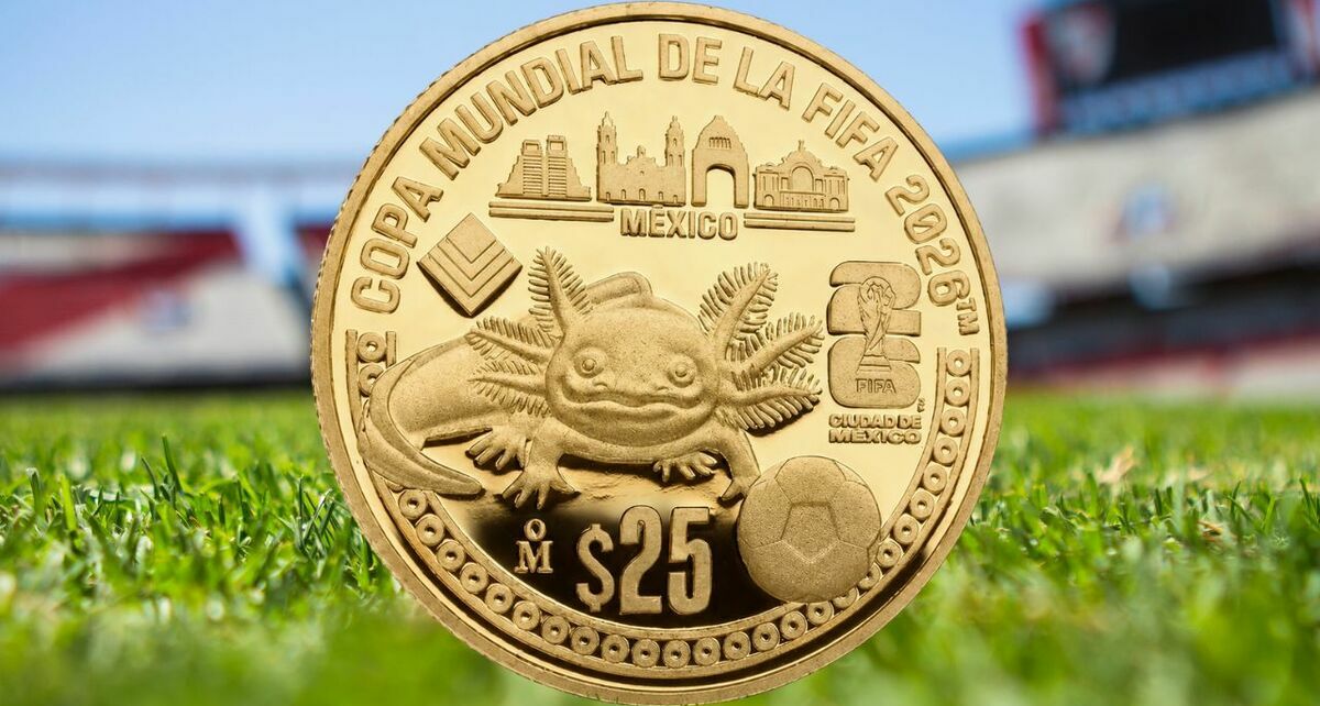 Así es la moneda de oro con ajolote del Mundial 2026 y en estos puntos podrás adquirirla. Foto: ChatGPT