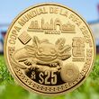 Así es la moneda de oro con ajolote del Mundial 2026 y en estos puntos podrás adquirirla. Foto: ChatGPT