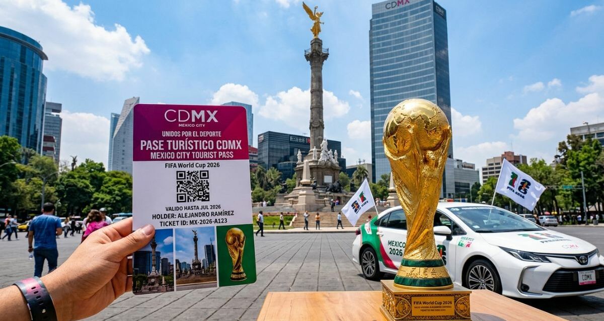 Mundial 2026 en CDMX: cómo obtener gratis el Pase Turístico sin complicaciones | Foto: Gemini AI