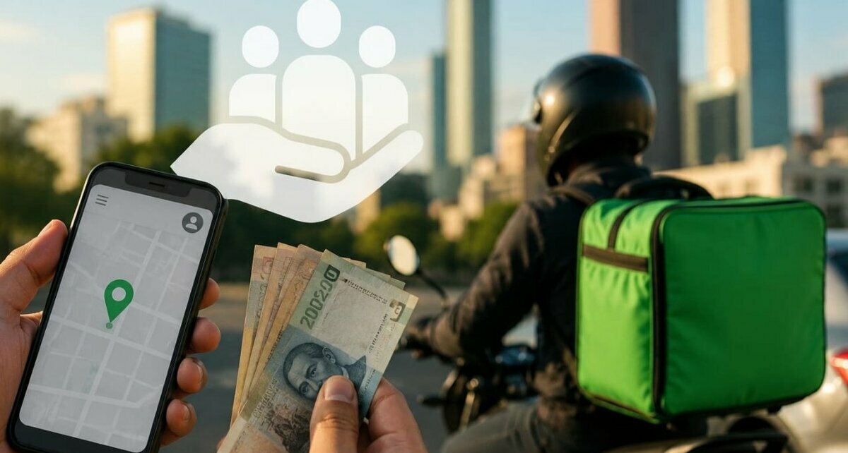 Utilidades 2026 para trabajadores de Plataformas Digitales (FOTO: IA)