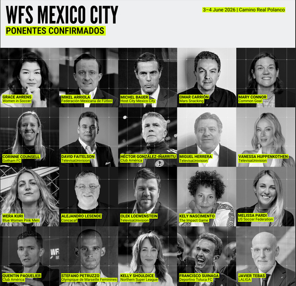 Algunos de los ponentes que estarán en WSF 2026.