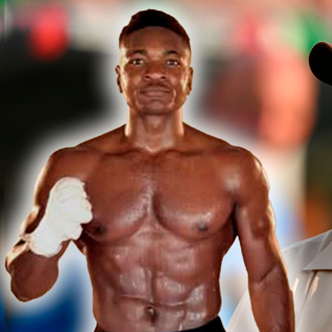 Mbilli confía vencer al Canelo Álvarez. (Fotos: Instagram chris_mbilli y Mexsport)
