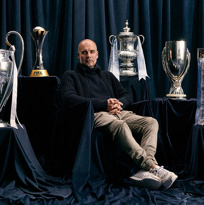 Pep Guardiola se va del Manchester City. (Foto: X @ManCity)