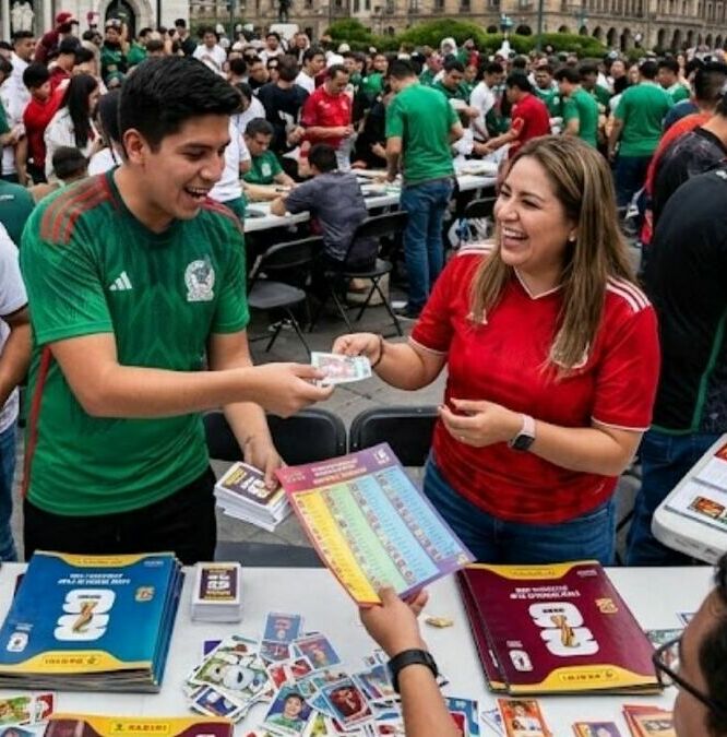 La Secretaría de Cultura de la Ciudad de México anunció segundo intercambio de estampas en la CDMX (Imagen creada con IA)