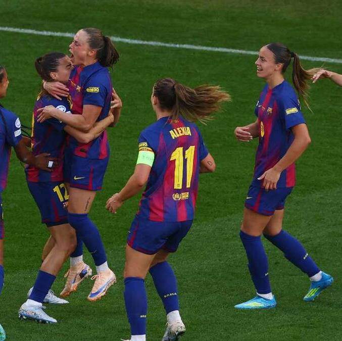 Barcelona Femenil consigue su cuarto título de Champions League / Reuters
