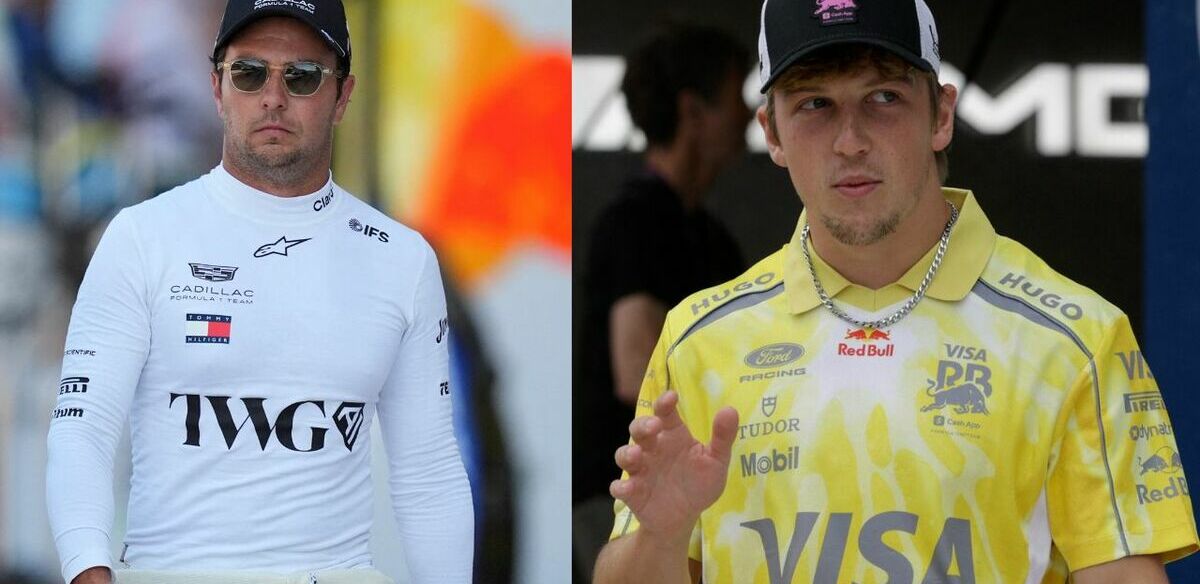 Checo Pérez y Liam Lawson protagonizaron una nueva pelea en el Gran Premio de Canada | Foto: Reuters