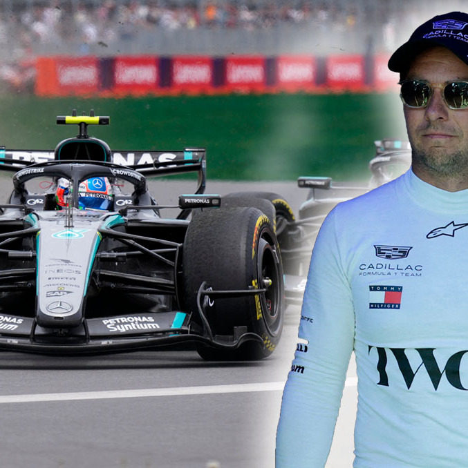 George Russell se llevó la Sprint en Canadá y Checo Pérez lució. (Fotos: Reuters)
