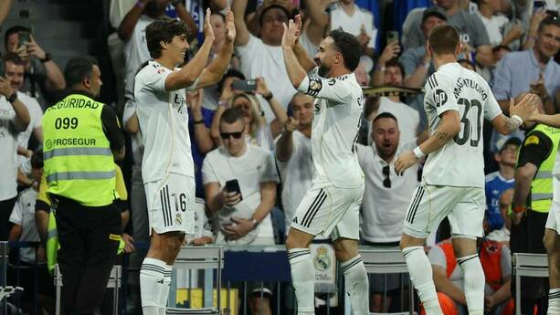 Gonzalo García hizo el primero del Real Madrid (Reuters)