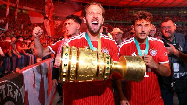 Harry Kane fue el héroe del Bayern Munich en la Final (Reuters)