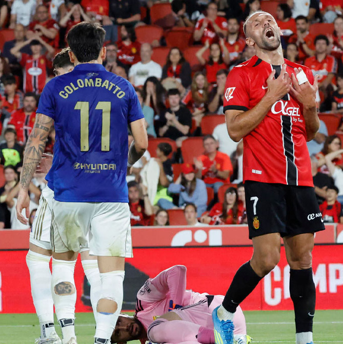 Mallorca descendió a pesar de que ganó. (Foto: EFE)
