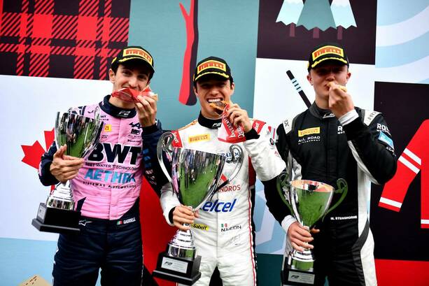 Noel León se quedó con la carrera Sprint en el GP de Canadá / X: Formula 2