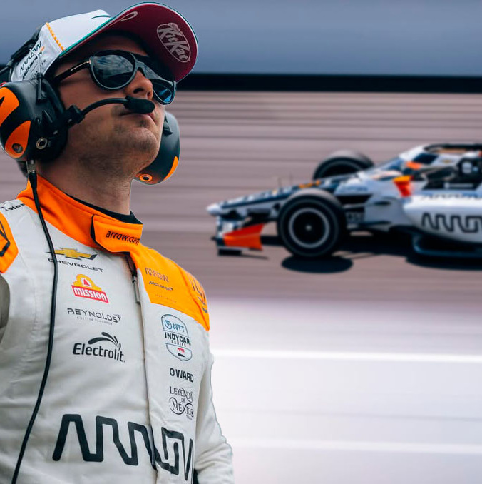 Pato O'Ward busca la gloria en la Indy500. (Fotos: @arrowmclaren)