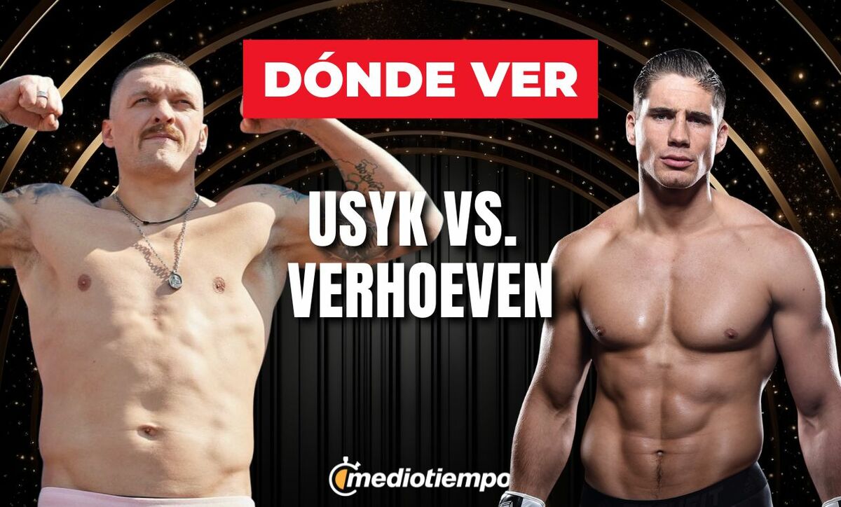 Usyk vs Verhoeven EN VIVO.