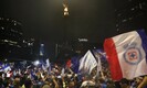 Miles de aficionados de Cruz Azul celebraron en el Ángel de la Independencia (Javier Ríos)