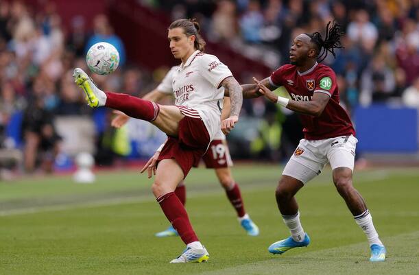 Para top West Ham vs Arsenal