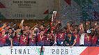 Torreense consiguió el título de la Copa de Portugal (Fotografía: EFE)