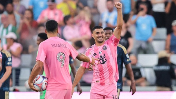 Berterame se lució con un doblete ante Philadelphia Union (Reuters)