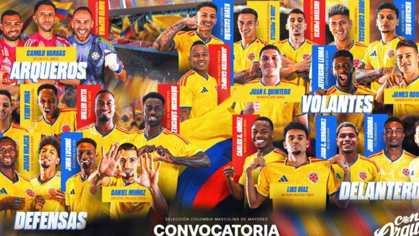 Colombia forma parte del Grupo K del Mundial 2026 (fcf.com.co)