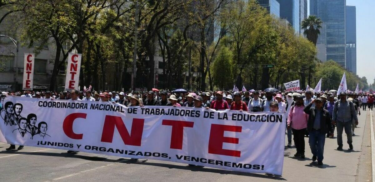 ¿Cuándo es la megamarcha de la CNTE y qué calles afectará? Foto: IA