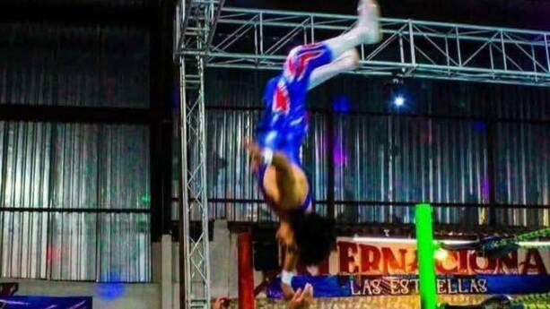 Piloto Suicida perdió la vida en una función de lucha libre (Captura)
