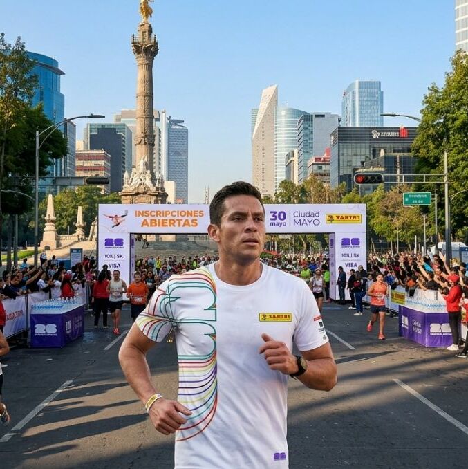 La Carrera Panini x Host City 2026 ya tiene fecha en Reforma y así podrás participar | Foto: Gemini AI