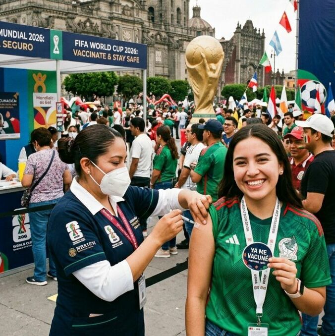 CDMX endurece medidas sanitarias para el Mundial 2026; vacunas estarán disponibles en el aeropuerto