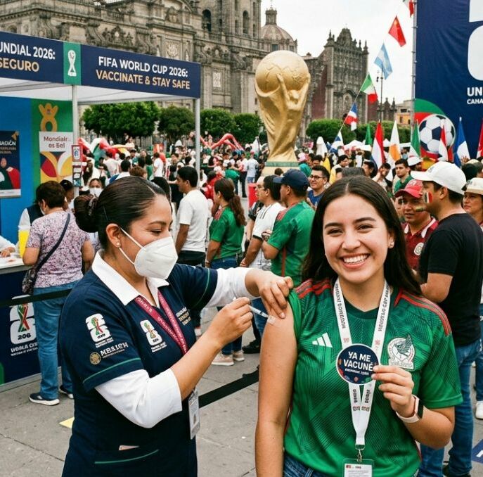 CDMX endurece medidas sanitarias para el Mundial 2026; vacunas estarán disponibles en el aeropuerto