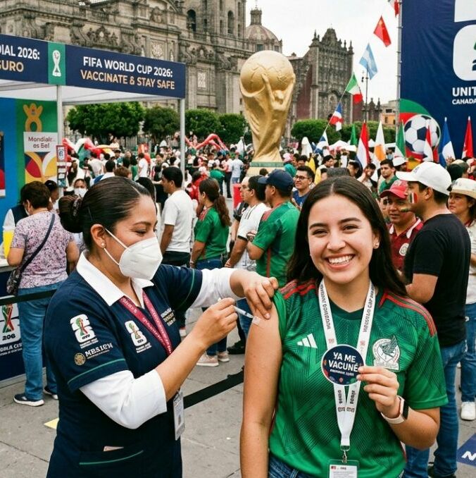 CDMX endurece medidas sanitarias para el Mundial 2026; vacunas estarán disponibles en el aeropuerto