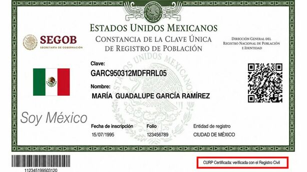 La CURP certificada es un requisito para realizar trámites. Foto: ChatGPT