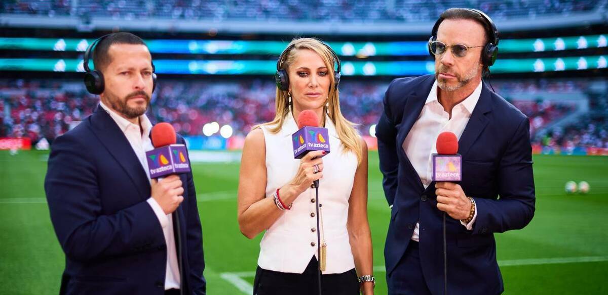 Inés Sainz disfruta trabajar en TV Azteca (Mexsport)