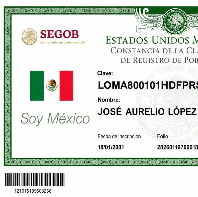 Así puedes descargar en línea la CURP con la leyenda de certificación. Foto: ChatGPT