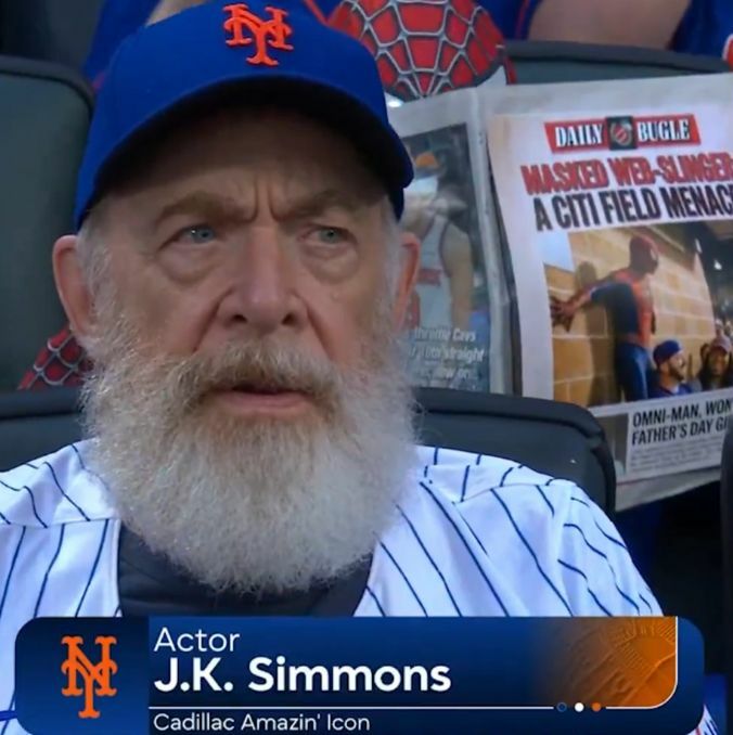 Spider-Man apareció en juego de MLB y provocó reacción de J.K. Simmons |Foto: Captura de pantalla de MLB