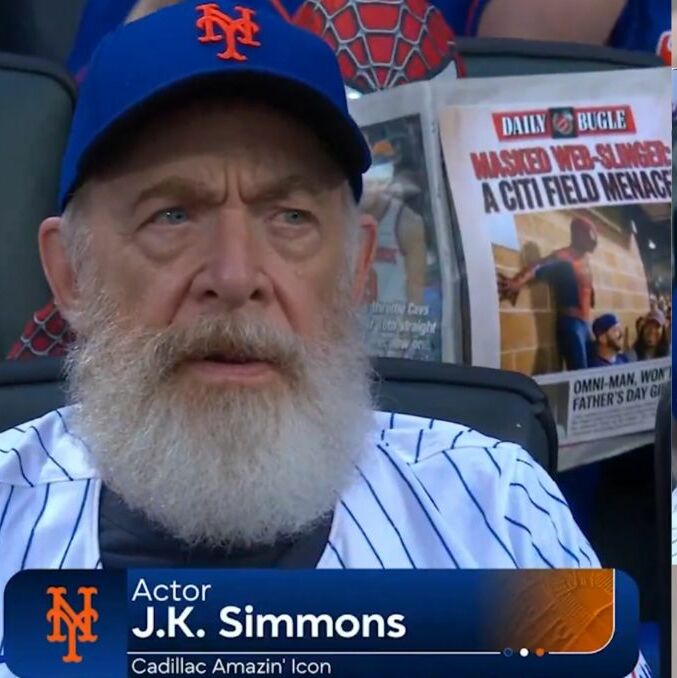 Spider-Man apareció en juego de MLB y provocó reacción de J.K. Simmons |Foto: Captura de pantalla de MLB