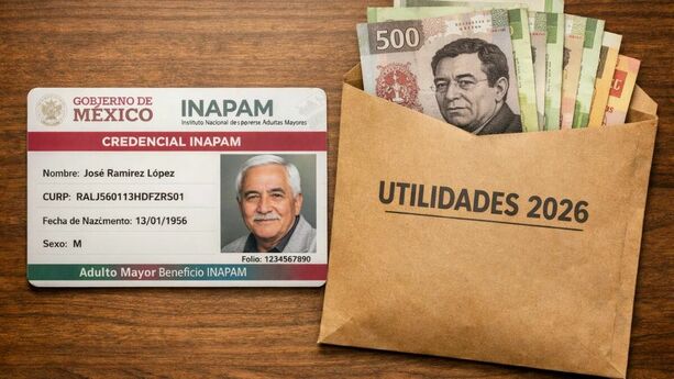 Adultos mayores con credencial INAPAM pueden recibir utilidades con este requisito. (Sora IA).
