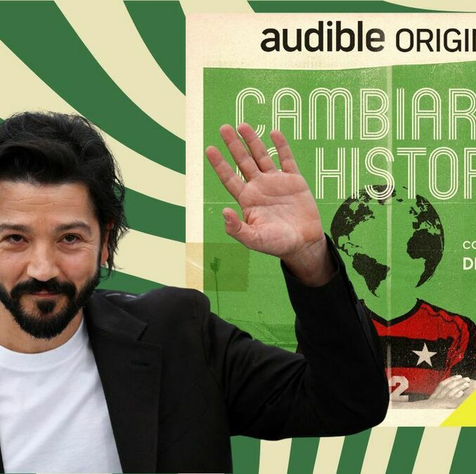 Diego Luna y Audible exploran momentos de la historia que solo el futbol pudo cambiar. Foto: Cortesía