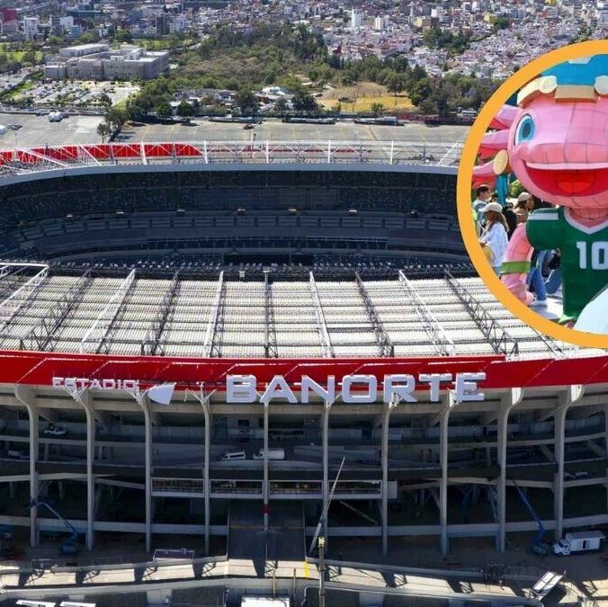 Gobierno desmintió supuesta orden de FIFA de retirar escultura del ajolote (Fotografía: Mexsport | X @GobCDMX)