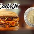 Este será el horario de promoción de hamburguesas de Carl's Jr. a 1 peso este 2026. (Canva y Especial).