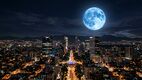 Luna Azul de mayo 2026 | Foto: Gemini AI